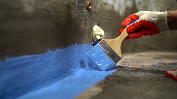 Large-scale Exterior Waterproofing work completed in Saranac, MI by SJ Waterproofing Pros